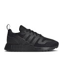 アディダス Adidas 【 Multix C 'Triple Black' Youth Core Black/Core Black/Core Black 】 キッズ ベビー マタニティ キッズファッション 靴 スニーカー ジュニア キッズ コア 黒色 ブラック(4)