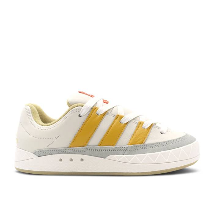 アディダス Adidas 【 Adimatic 'Off White Preloved Yellow' Men Off White/Preloved Yellow/Halo Green 】 白色 ホワイト 靴 メンズ靴 スニーカー メンズ 白色 ホワイト yellow 黄色・イエロー green 緑・グリーン
