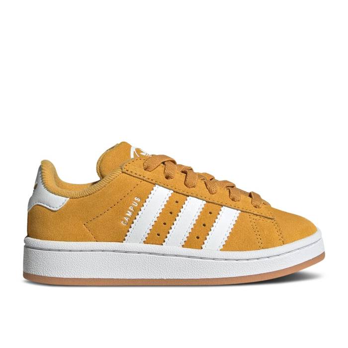 楽天スニケスアディダス Adidas 【 Campus 00S El C 'Preloved Yellow' Youth Preloved Yellow/Cloud White/Preloved Yellow 】 キャンパス キッズ ベビー マタニティ キッズファッション 靴 スニーカー ジュニア キッズ yellow 黄色・