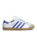 アディダス Adidas 【 Wmns Hamburg 'White Cobalt Blue Gum' Women Cloud White/Semi Cobalt Blue/Gum 】 青色 ブルー 靴 レディース靴 スニーカー レディース 白色 ホワイト 青色 ブルー