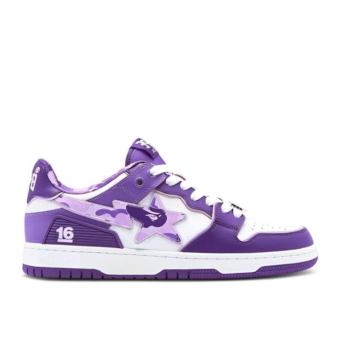 ベイプ Bape 【 Sk8 Sta 'Taipei 16Th Anniversary' Men Purple 】 靴 メンズ靴 スニーカー メンズ Purpl...