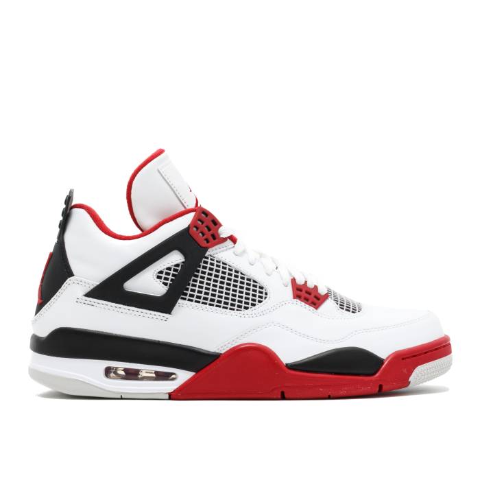 ʥ硼 Air Jordan  Jordan 4 Retro 'Fire Red' 2012 Men White/Vars...