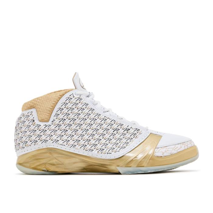 ʥ硼 Air Jordan  Trophy Room X Jordan 23 Retro 'White' Men White/Metalli...