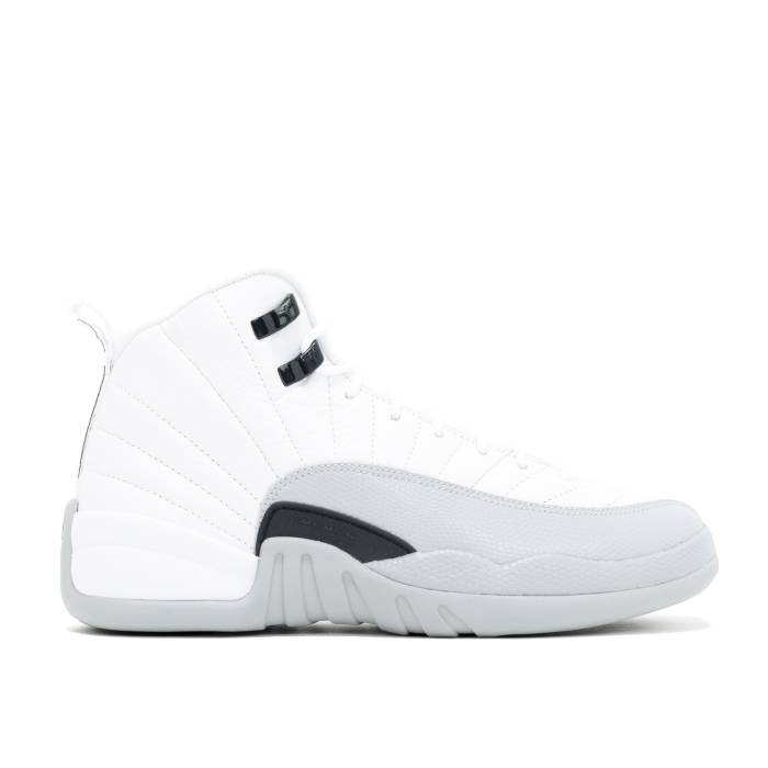 ʥ硼 Air Jordan  Jordan 12 Retro Gs 'Wolf Grey' Youth White/Bl...