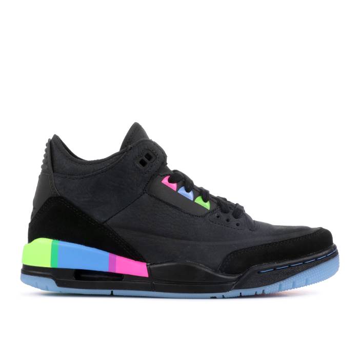 ʥ硼 Air Jordan  Jordan 3 Retro Se Gs 'Quai 54' Youth Black/Bl...