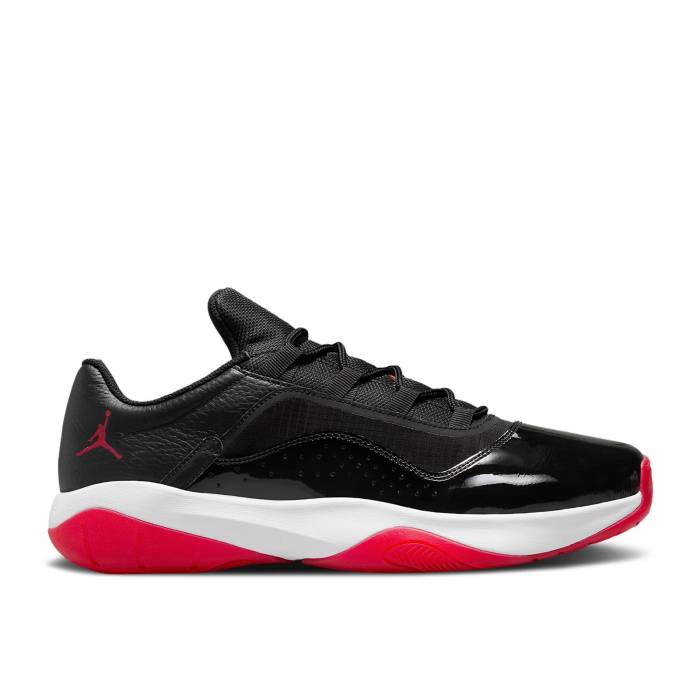 ナイキ　エアジョーダン Air Jordan 【 Jordan 11 Cmft Low 'Bred' Men Black/Gym Red/White 】 靴 メンズ靴 スニーカー メンズ 黒色 ブラック Red 赤・レッド 白色 ホワイト