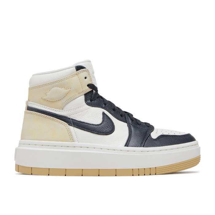 ナイキ　エアジョーダン Air Jordan 【 Wmns Jordan 1 Elevate High 'Team Gold' Women Team Gold/Sail/Dark Smoke Grey 】 ハイ 靴 レディース靴 スニーカー レディース Team チーム ゴールド 灰色 グレー