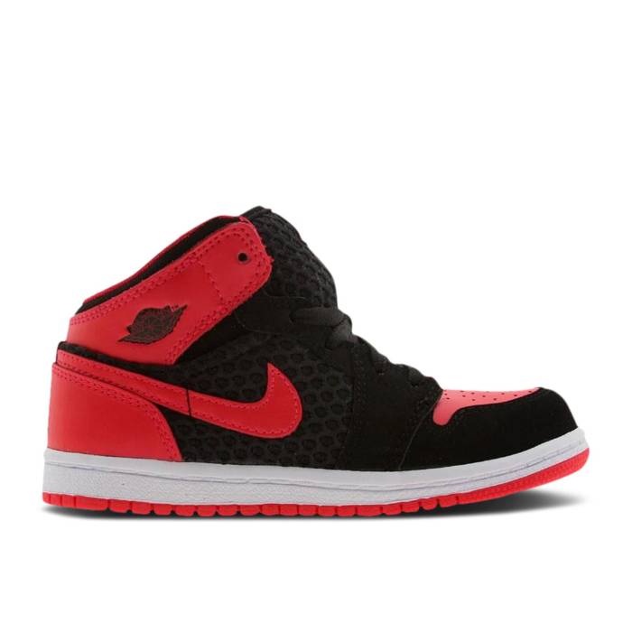 ʥ硼 Air Jordan  Jordan 1 Phat Td 'Siren Red' Infant Black/Sir...