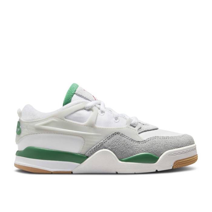 ʥ硼 Air Jordan  Jordan 4 Rm Ps 'Pine Green' Youth White/Pine ...