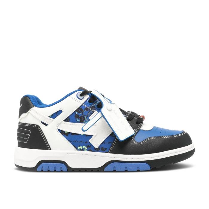 ���եۥ磻�� Off-White �� Out Of Office 'Blue Bandana' Men Blue/White �� ��� �Ŀ� �֥롼 �� ��...