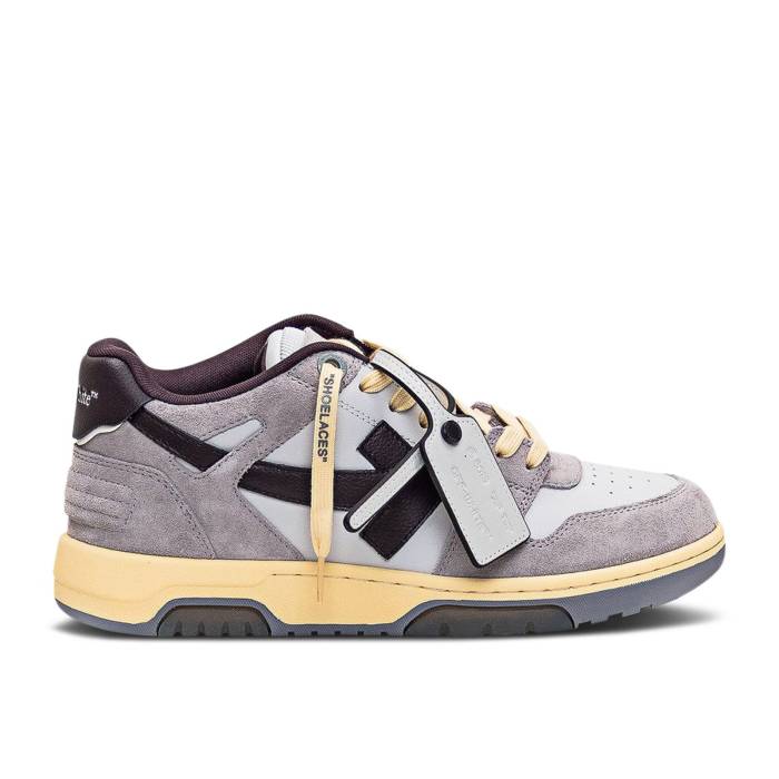 オフホワイト Off-White 【 Out Of Office Low 'Light Grey Anthracite' Men Light Grey/Anth...
