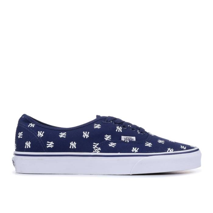 ヴァンズ Vans 【 Authentic 'New York Yankees' Men Navy/White 】 オーセンティック 靴 メンズ靴 スニーカー メンズ 紺色 ネイビー 白色 ホワイト