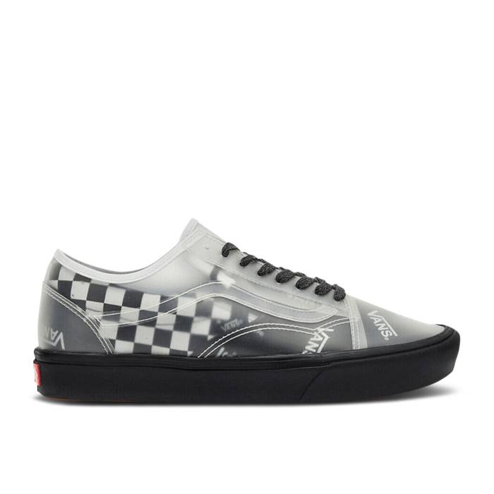 ヴァンズ Vans 【 Slip-Skool Comfycush ' Block - Black Checker' Men Black/Checker 】 黒色 ブラック 靴 メンズ靴 スニーカー メン..