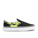 ヴァンズ Vans 【 Classic Slip-On Kids 'Slime Flame' Youth 】 クラシック slip-on スリッポン キッズ ベビー マタニティ キッズファッション 靴 スニーカー ジュニア キッズ(4)