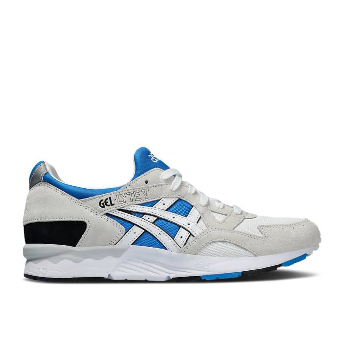 アシックス Asics 【 Gel Lyte 5 'White Electric Blue' Men White/Electric Blue 】 靴 メンズ靴 スニーカー メンズ 白色 ホワイト 青色 ブルー