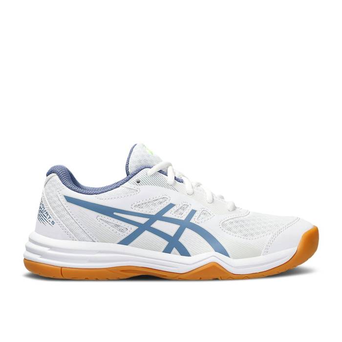アシックス Asics 【 Upcourt 5 Gs 'White Denim Blue' Youth 】 デニム キッズ ベビー マタニティ キッズファッション 靴 スニーカー ジュニア キッズ