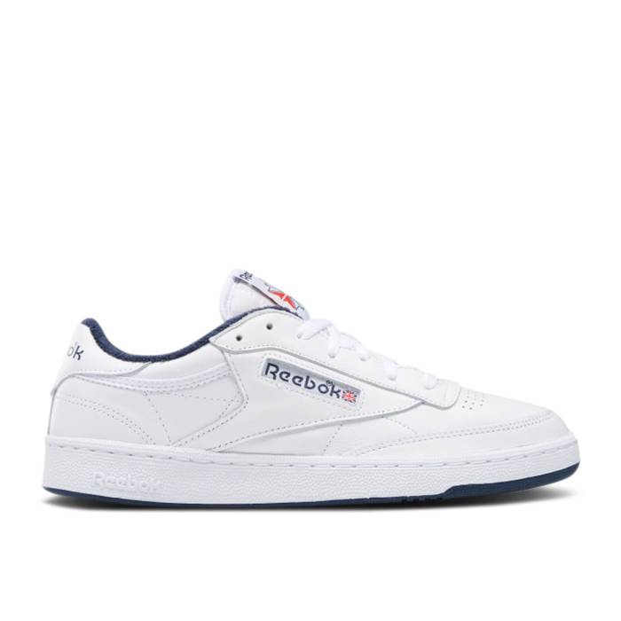 リーボック Reebok 【 Club C '35Th Anniversary' Men White/White/Collegiate Navy 】 クラブ 靴 メンズ靴 スニーカー メンズ 白色 ホワイト 紺色 ネイビー