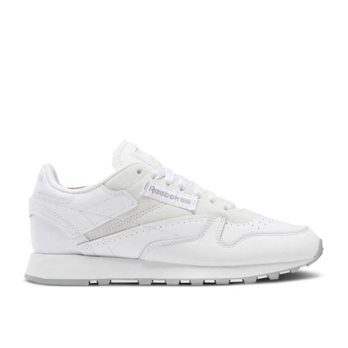 リーボック Reebok 【 Wmns Classic Leather 'White Rhodonite' Women Footwear White/Pure Grey 4/Rhodonite 】 クラシック レザー 靴 レディース靴 スニーカー レディース 白色 ホワイト ピュア 灰色 グレー