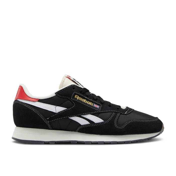 リーボック Reebok 【 Classic Leather 'Human Rights Now! - Black White' Men Core Black/Footwear White/Vector Red 】 クラシック レザー 黒色 ブラック 靴 メンズ靴 スニーカー メンズ コア 黒色 ブラック 白色 ホワイ