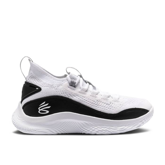 楽天スニケスCurry Brand 【 Curry Flow 8 Gs 'Zen Flow' Youth White/Black 】 カリー フローレス キッズ ベビー マタニティ キッズファッション 靴 スニーカー ジュニア キッズ 白色 ホワイト 黒色 ブラック
