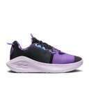 Curry Brand 【 Curry 6 Flotro 'Curry Tour' Men Black/Lavish/Salt Purple 】 カリー 靴 メンズ靴 スニーカー メンズ 黒色 ブラック Purple 紫・パープル(4)