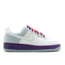 ナイキ Nike 【 Wmns Air Force 1 '07 'Blue Denim' Women White/White-Blue Denim-Atomic...