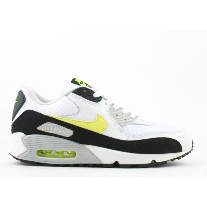 ナイキ Nike 【 Air Max 90 Men White/Hot Lime-Black-Neutral Grey 】 マックス 靴 メンズ靴 その他 メンズ 白色 ホワイト 灰色 グレー
