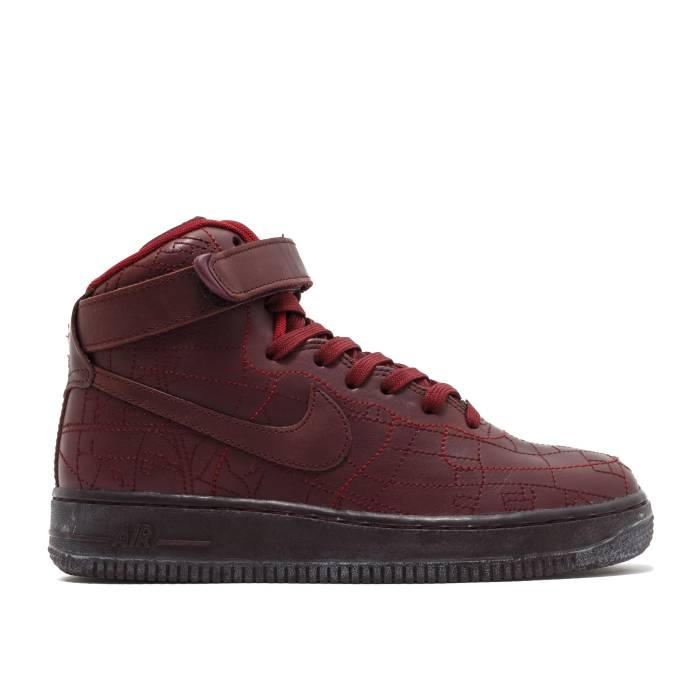 ʥ Nike  Wmns Air Force 1 Hi Fw Qs 'Shanghai' Women Deep Burgundy/De...