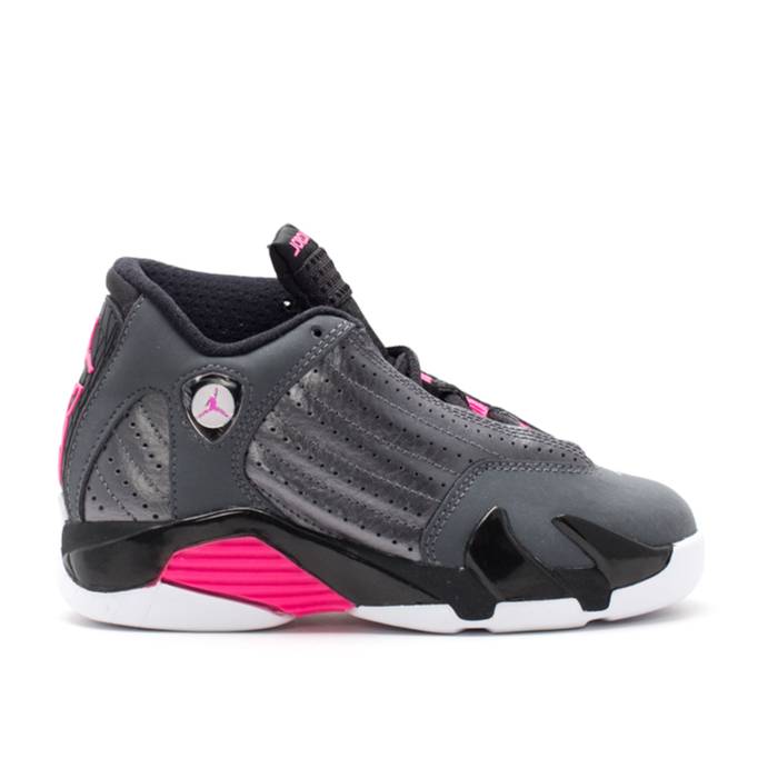 ʥ硼 Air Jordan  14 Retro Gp 'Hyper Pink' Youth Metallic Dark ...