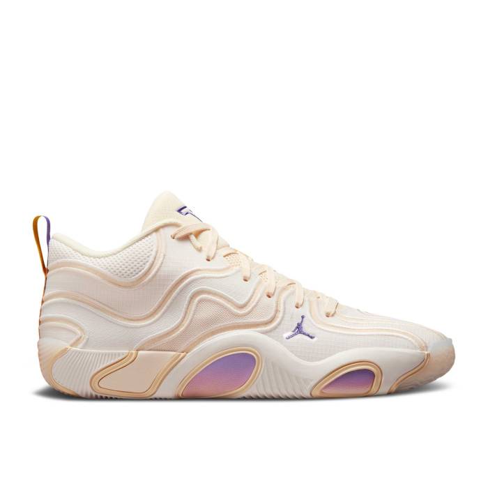 ナイキ　エアジョーダン Air Jordan 【 Jordan Tatum 3 'Offseason' Men Sail/Dark Iris/Muslin/Pale Ivory/Citron Pulse/Atomic Violet 】 靴 メンズ靴 その他 メンズ アイボリー 紫・バイオレット