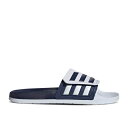 アディダス Adidas 【 Adilette Tnd Slides 'Real Madrid' Men Cloud White/Dark Blue/Cloud White 】 アディレッタ 靴 メンズ靴 サンダル その他 メンズ 白色 ホワイト 青色 ブルー(4)