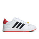 アディダス Adidas 【 Lego X Grand Court 2.0 'White Black Red' Men Cloud White/Core Bla...