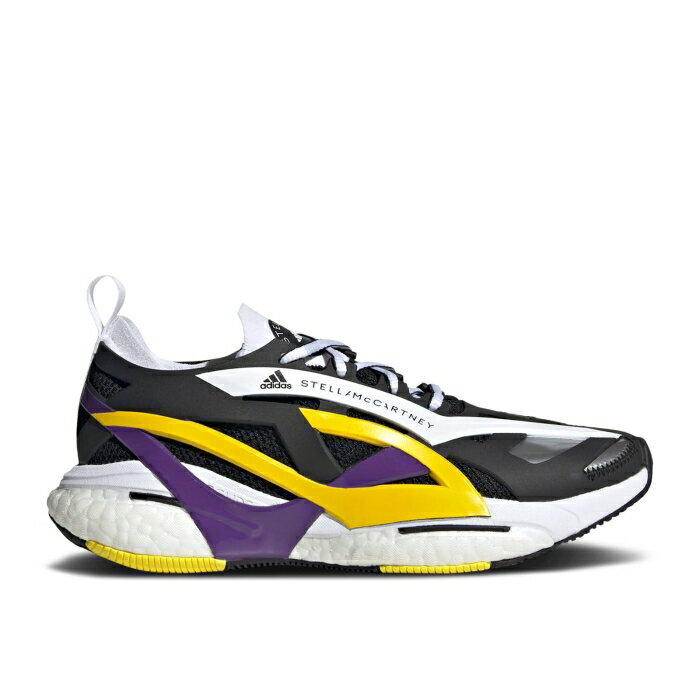 ǥ Adidas  Stella Mccartney X Wmns Solar Glide 'Black Purple Yello...