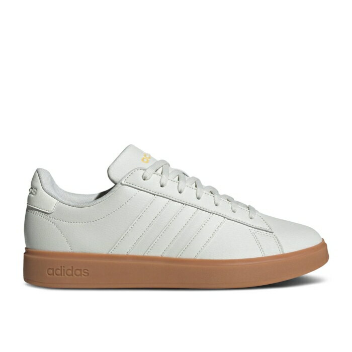 ǥ Adidas  Grand Court 2.0 'Orbit Grey Gum' Men Orbit Grey/Orbit Grey/Ivory ...