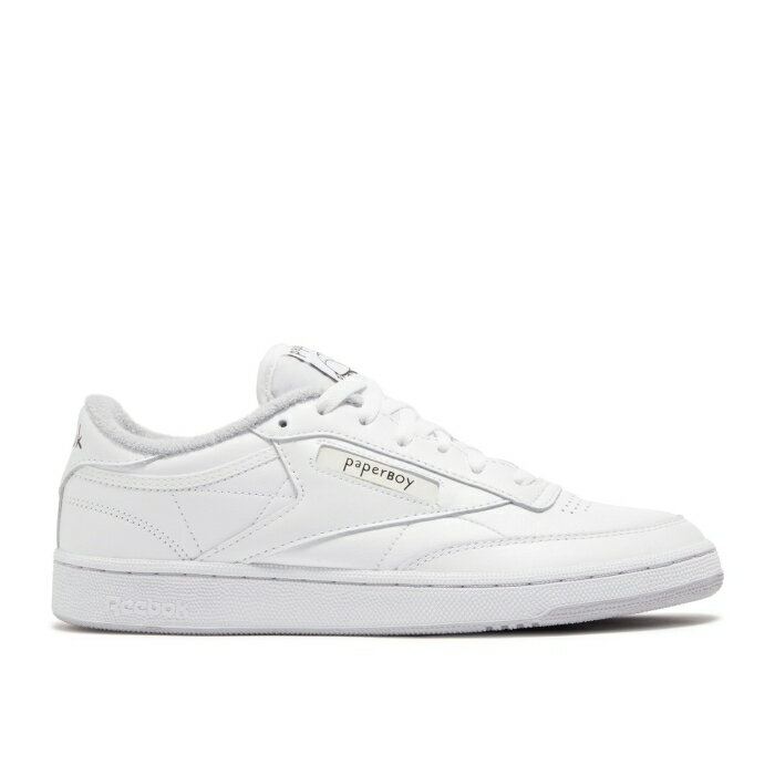 リーボック Reebok 【 Beams X Paperboy Paris X Club C 85 'Milk Boy' Men Footwear White/Footwear White/Core Black 】 クラブ 靴 メンズ靴 スニーカー メンズ 白色 ホワイト コア 黒色 ブラック