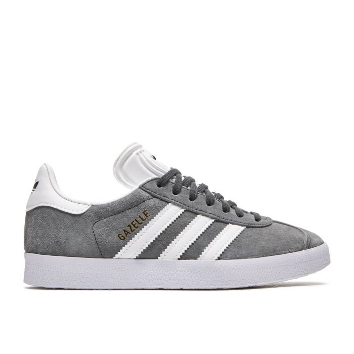 ǥ Adidas  Gazelle 'Grey' Men Dark Grey Solid Grey/White/Gold Meta...