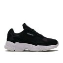 アディダス Adidas 【 Wmns Falcon 'Core Black' Women Core Black/Core Black/Cloud White 】 靴 レディース靴 スニーカー レディース コア 黒色 ブラック 白色 ホワイト
