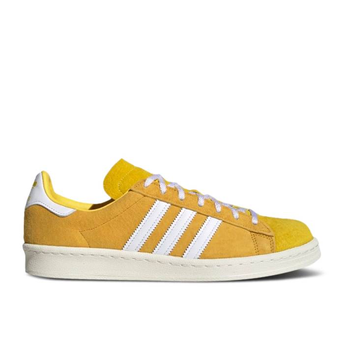 アディダス Adidas 【 Campus 80S 'Bold Gold' Men Bold Gold/Cloud White/Yellow 】 キャンパス 靴 メンズ靴 スニーカー メンズ ゴールド 白色 ホワイト yellow 黄色・イエロー