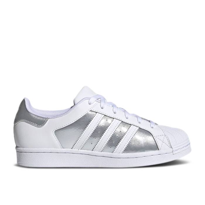 ǥ Adidas  Wmns Superstar 'White Silver Metallic' Women Cloud Whit...