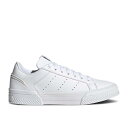 アディダス Adidas 【 Wmns Court Tourino 'Triple White' Women Cloud White/Cloud White/S...
