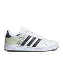 アディダス Adidas 【 Star Wars X Grand Court 'Baby Yoda' Men Cloud White/Carbon/Halo G...