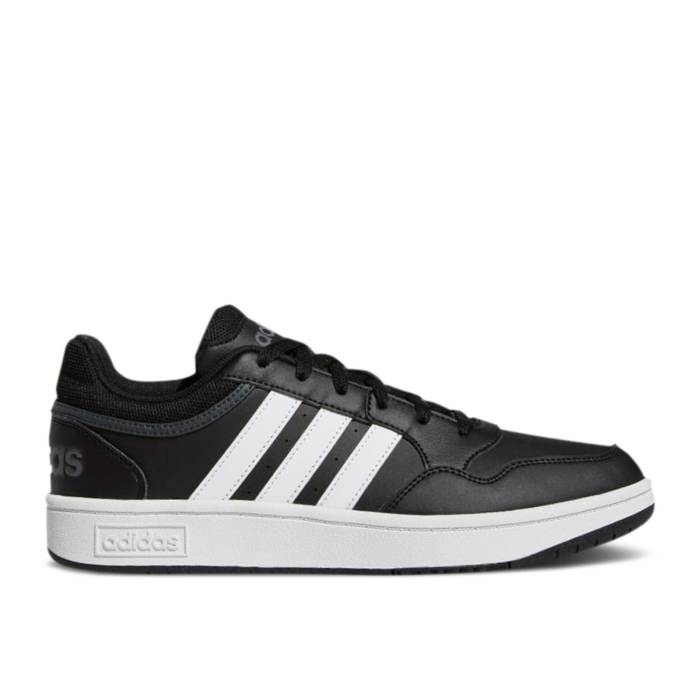 ǥ Adidas  Hoops 3.0 Low 'Core Black Grey' Men Core Black/Cloud Wh...