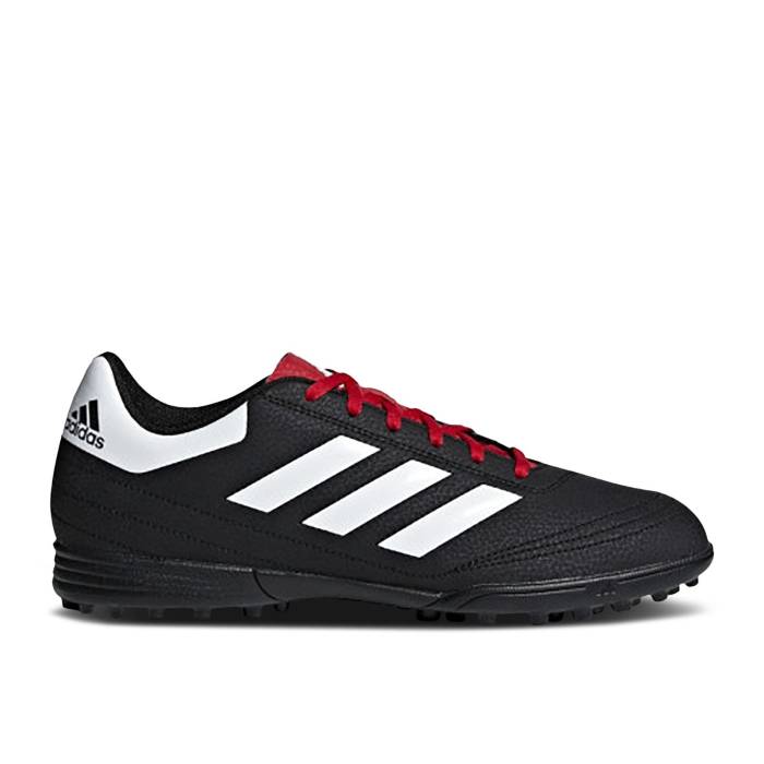 アディダス Adidas 【 Goletto 6 Tf 'Black White' Men Core Black/Cloud White/Scarlet 】 靴 メンズ靴 スニーカー メンズ コア 黒色 ブラック 白色 ホワイト