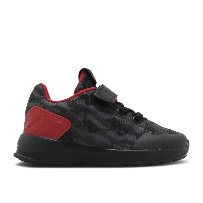 アディダス Adidas 【 Marvel X Rapidarun El I 'Spider-Man' Infant Core Black/Active Red/Cloud Whi..