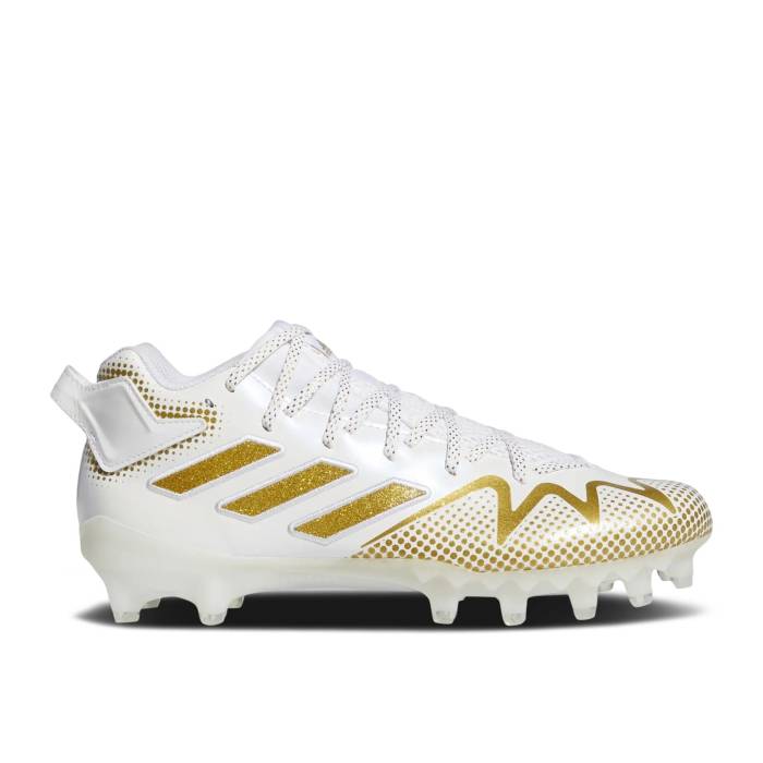 アディダス Adidas 【 Freak 22 'White Gold Metallic' Men Cloud White/Gold Metallic/Cloud White 】 ゴールド 靴 メンズ靴 スニーカー メンズ 白色 ホワイト ゴールド
