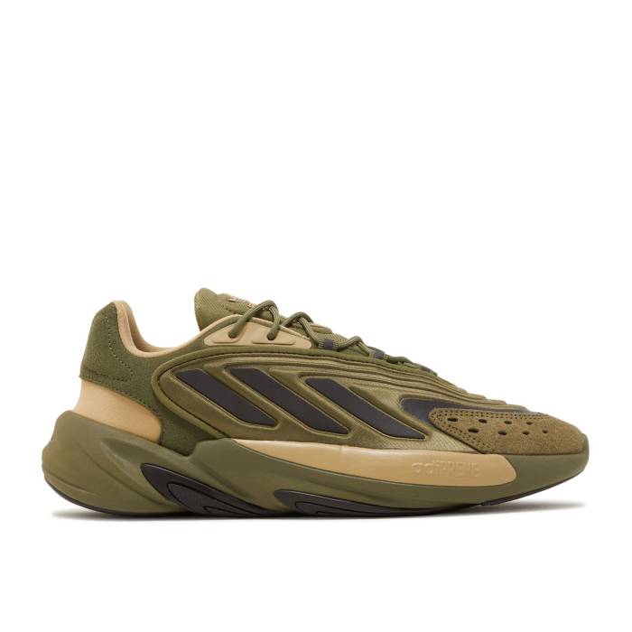 アディダス Adidas 【 Ozelia 'Focus Olive' Men Focus Olive/Night Brown/Beige Tone 】 靴 メンズ靴 スニーカー メンズ olive オリーブ ナイト 茶色 ブラウン ベージュ