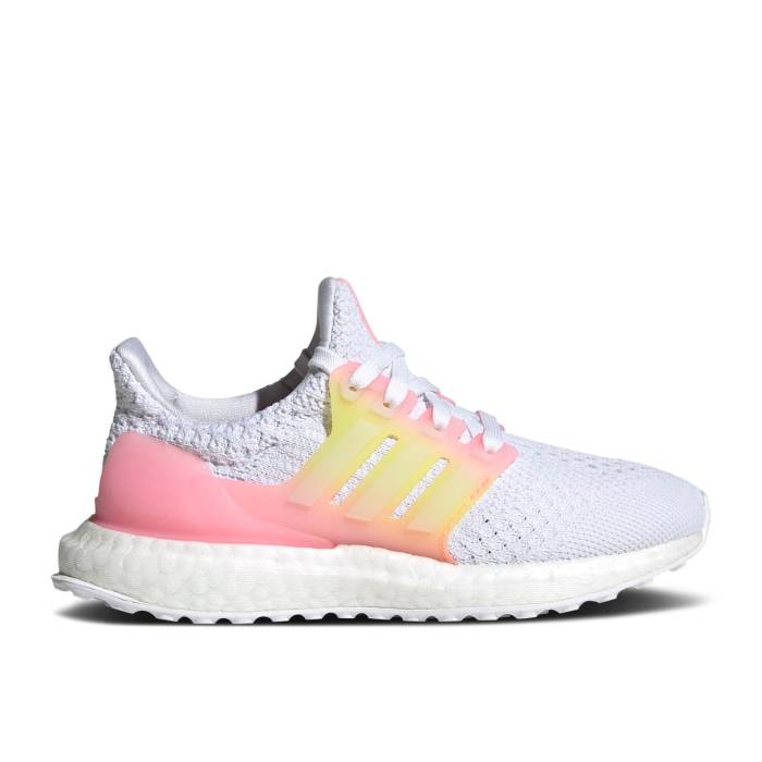 楽天スニケスアディダス Adidas 【 Ultraboost 5.0 Dna J 'White Beam Pink' Youth Cloud White/Cloud White/Beam Pink 】 キッズ ベビー マタニティ キッズファッション 靴 スニーカー ジュニア キッズ 白色 ホワイト pink ピンク