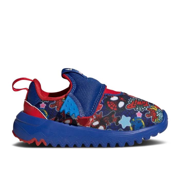 アディダス Adidas 【 Marvel X Suru365 I 'Superhero Adventure' Infant Royal Blue/Vivid Red/Blue Rush 】 キッズ ベビー マタニティ ベビーファッション 靴 スニーカー ベビー 青色 ブルー Red 赤・レッド rush ラッシ
