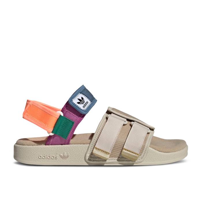 アディダス Adidas 【 Adilette Sandal 4.0 'Beige Tone Aluminium' Men Beige Tone/Aluminium/Beam Orange 】 アディレッタ 靴 メンズ靴 サンダル その他 メンズ ベージュ orange 橙・オレンジ