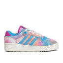 アディダス Adidas 【 Rivalry Low Tr 'All-Star - Tie Dye Men Wonder Quartz/Pulse Blue/Semi Coral Fusion 】 ネクタイ 靴 メンズ靴 スニーカー メンズ 青色 ブルー Fusion フュージョン